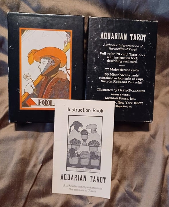 人気海外ブランドアイテム｜ファッション通販 Aquarian Vintage Rare The Deck Card Tarot Fool トランプ