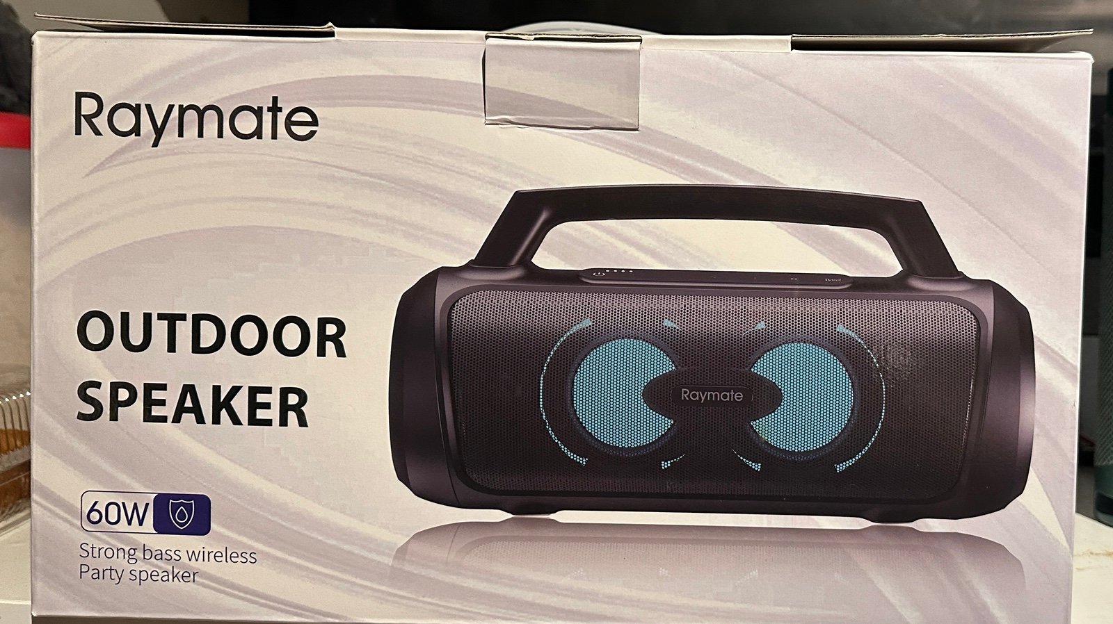 Raymate M8 pro Outdoor Bluetooth 60W Portable spekaers Brand New