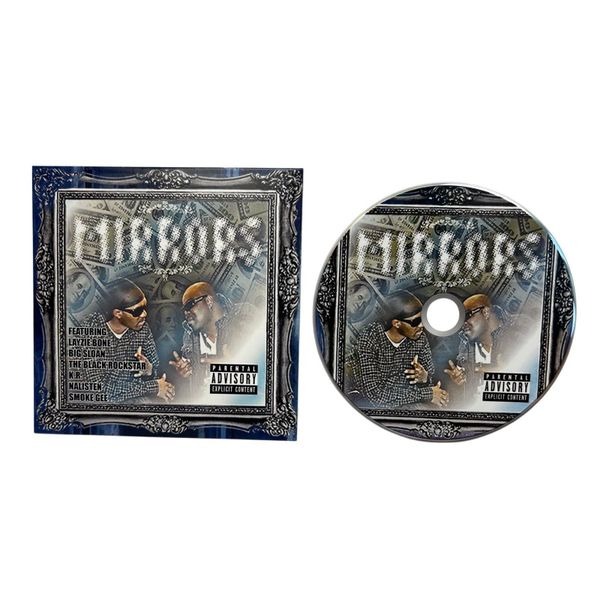 Layzie Bone Big Sloan Mirrors CD The Black Rockstar Smoke Gee RARE Sealed 2013
