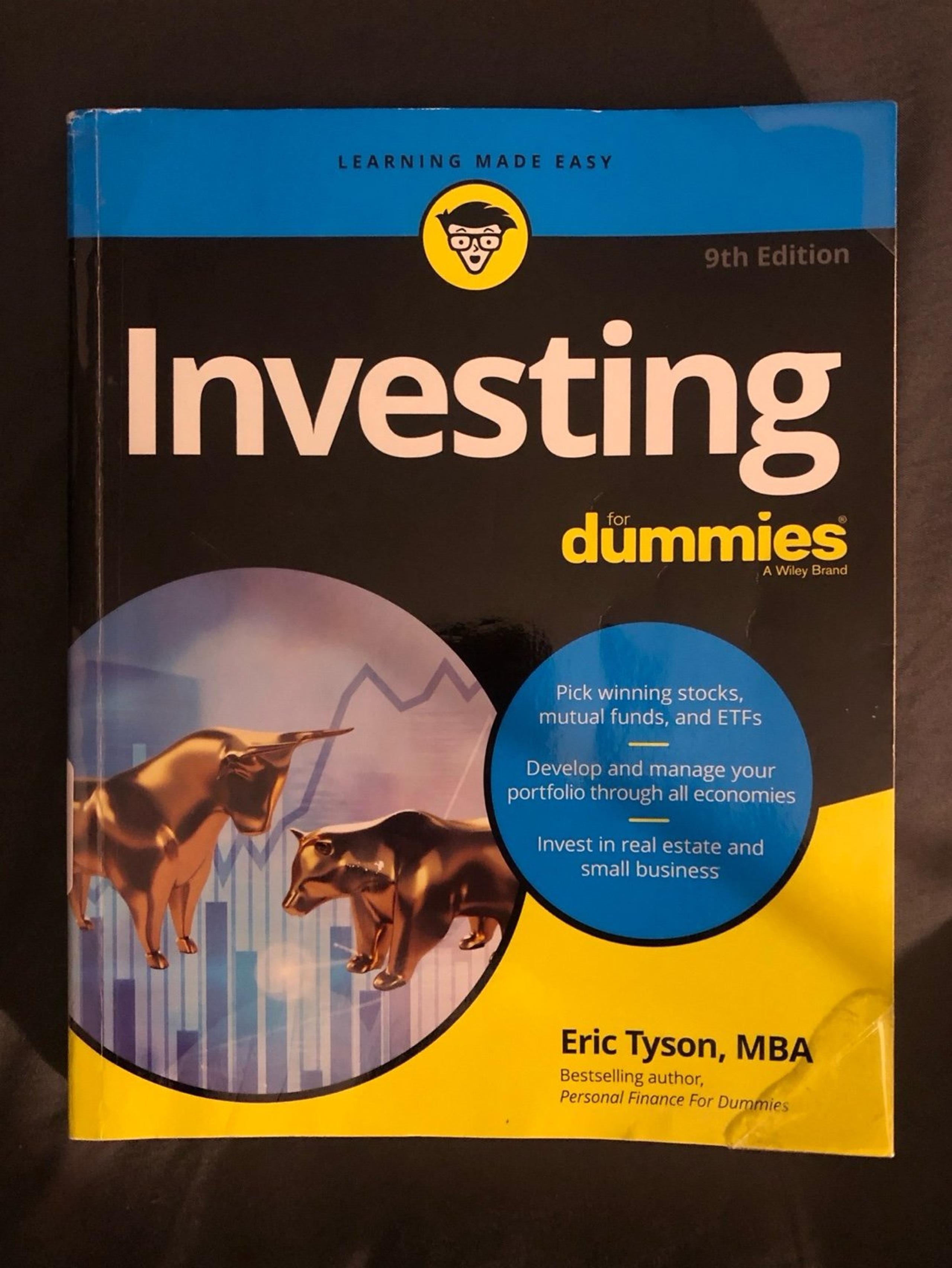Book : “Investing for Dummies” By Eric Tyson MBA
