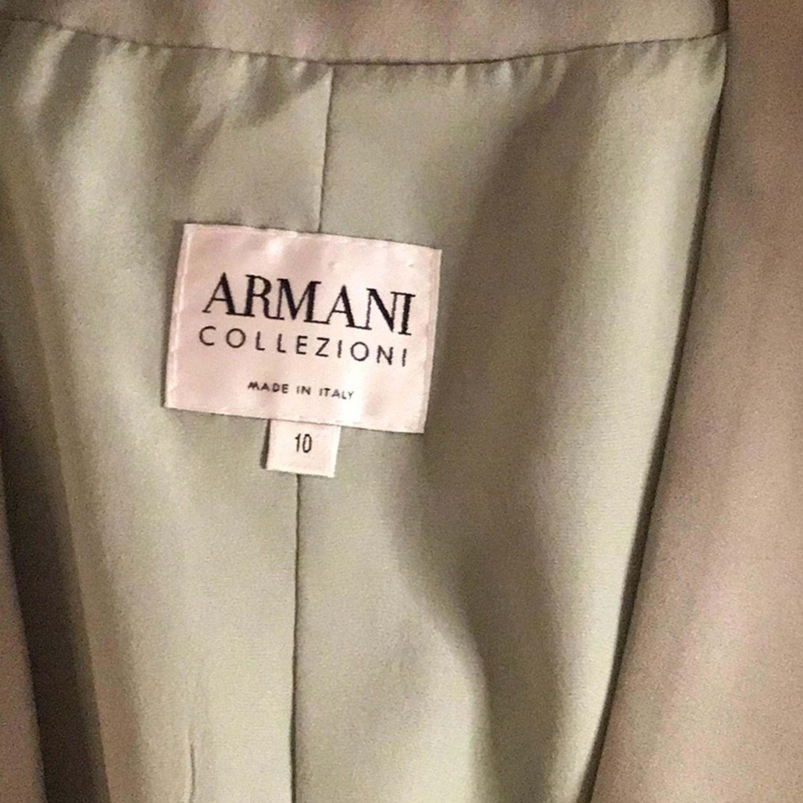Armani Collezioni Light Green Blazer