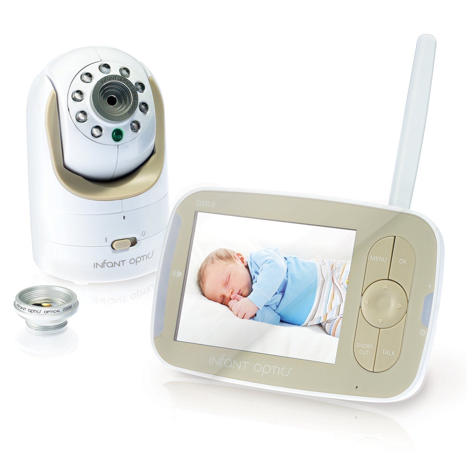 Infant Optics DXR-8 Video Baby Monitor & 2 Cameras w/ original boxes & manual