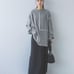 JEANASIS Nuance Pattern Long Skirt