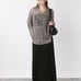 JEANASIS Nuance Pattern Long Skirt