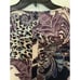 CHICOS Lovely Purple, Navy Tunic Hi Low Sweater. Size 2 (12/14).