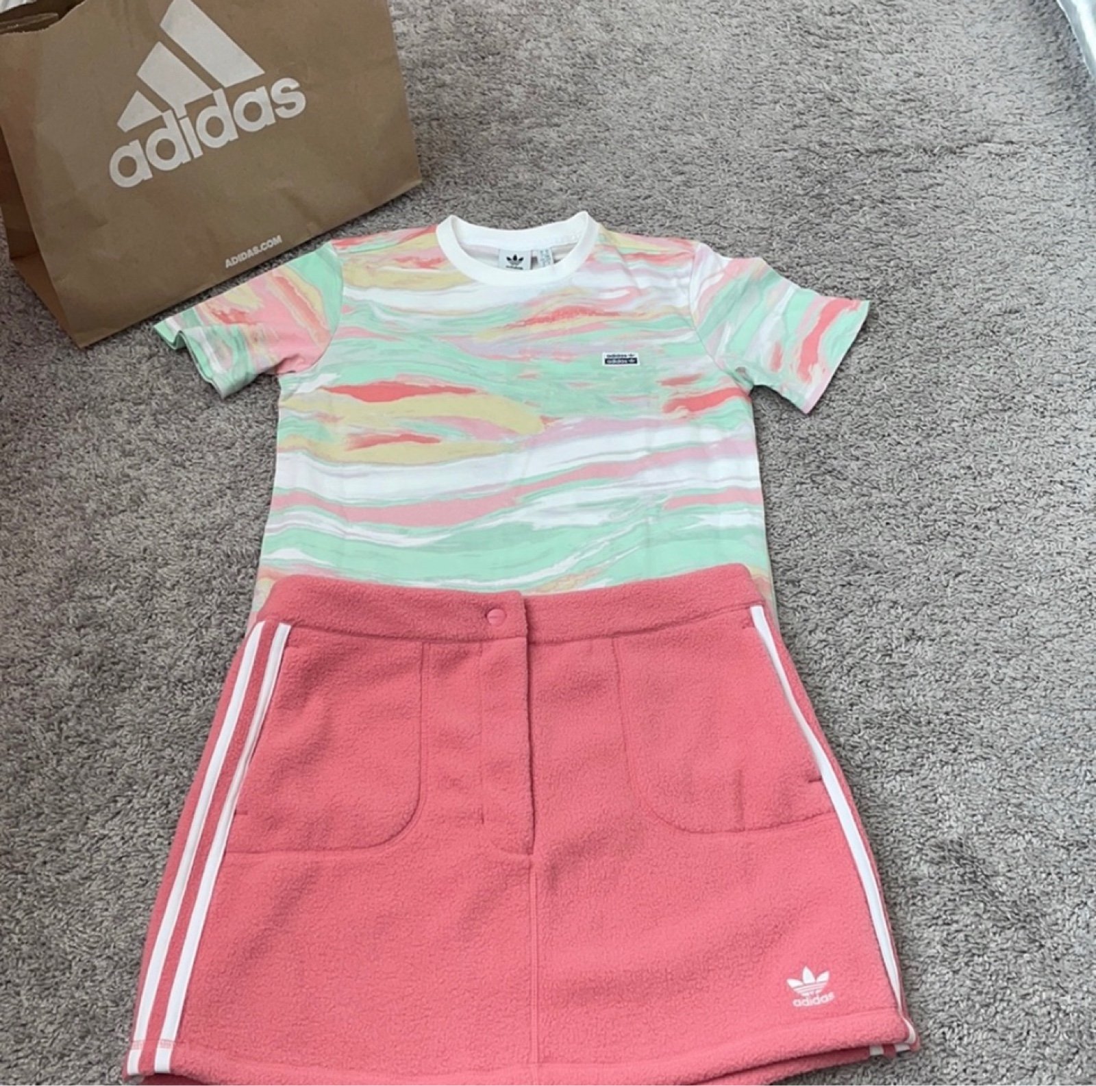 Adidas skirt set