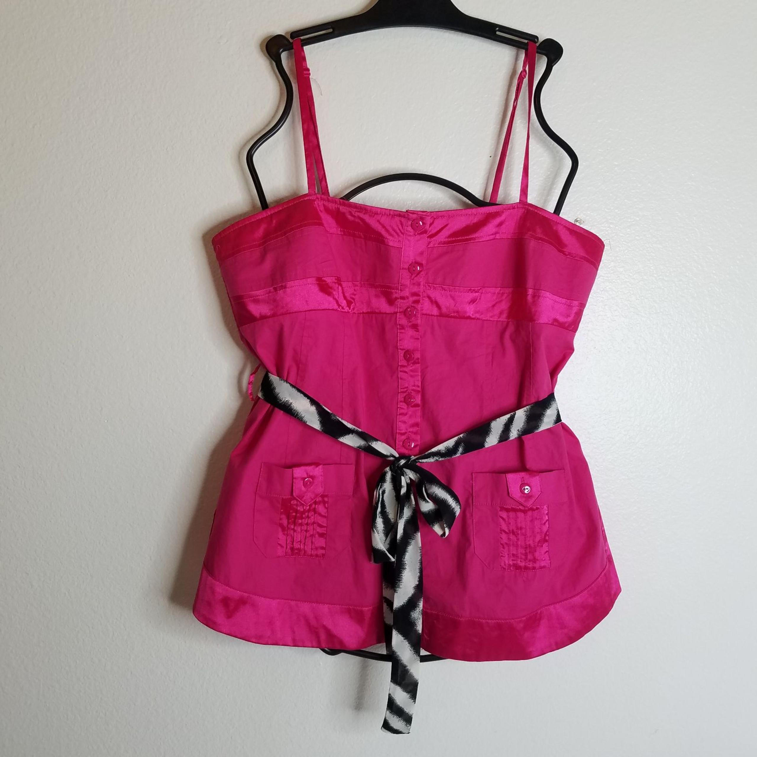 Zenobia pink top size 2X