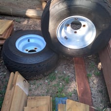 Golf cart tires