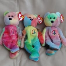 Beanie Babies TY Original PEACE 1996 3