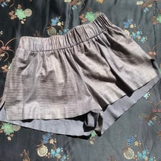 GEORGE boutique faux reptile short shorts