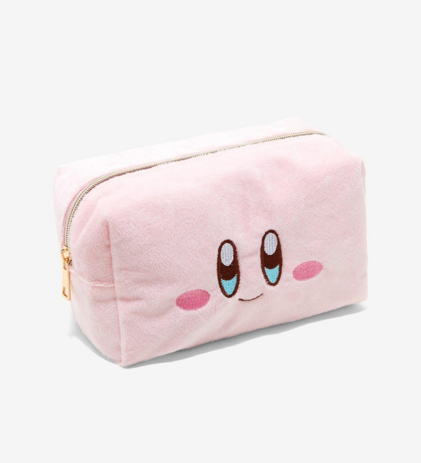 Kirby Fuzzy Makeup Bag