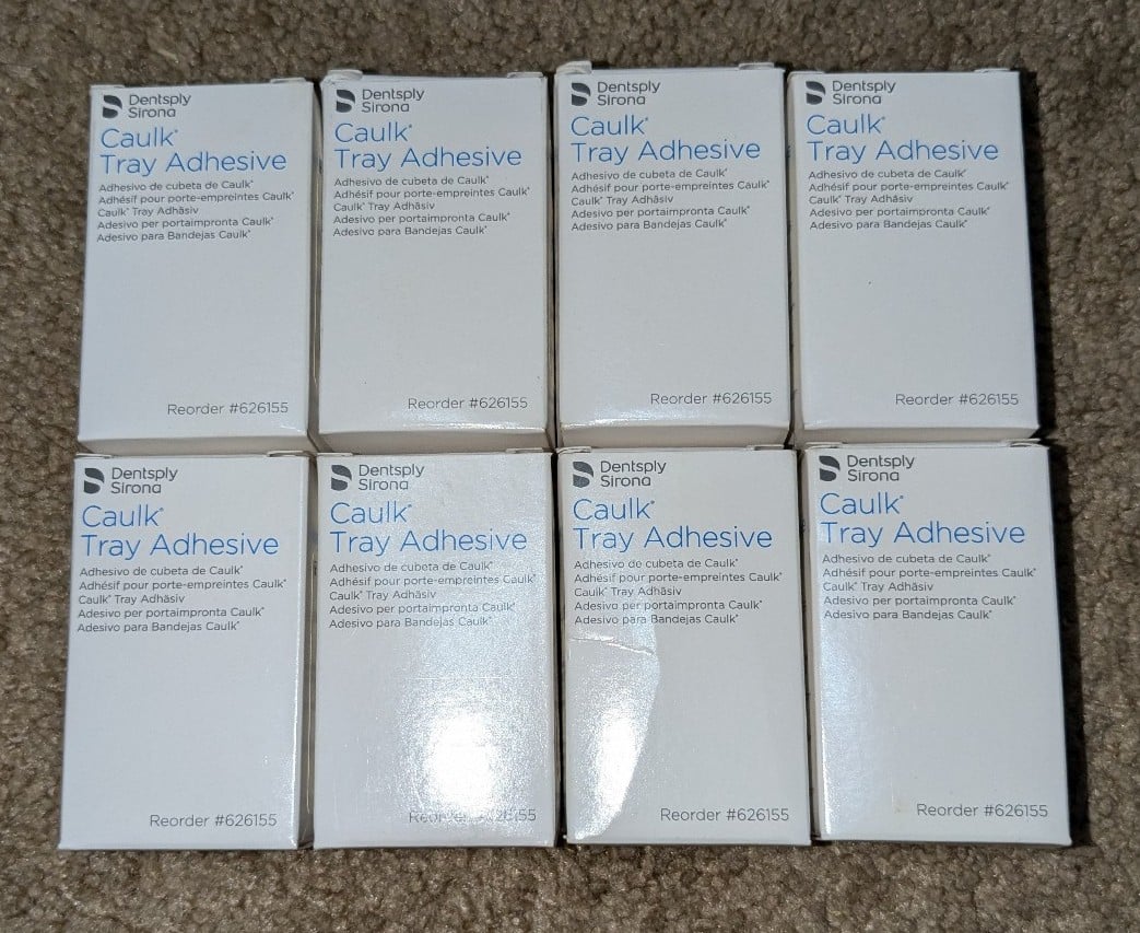 Dentsply Caulk Tray Adhesive 14ml Pack Adhesion of VPS impression materials 8