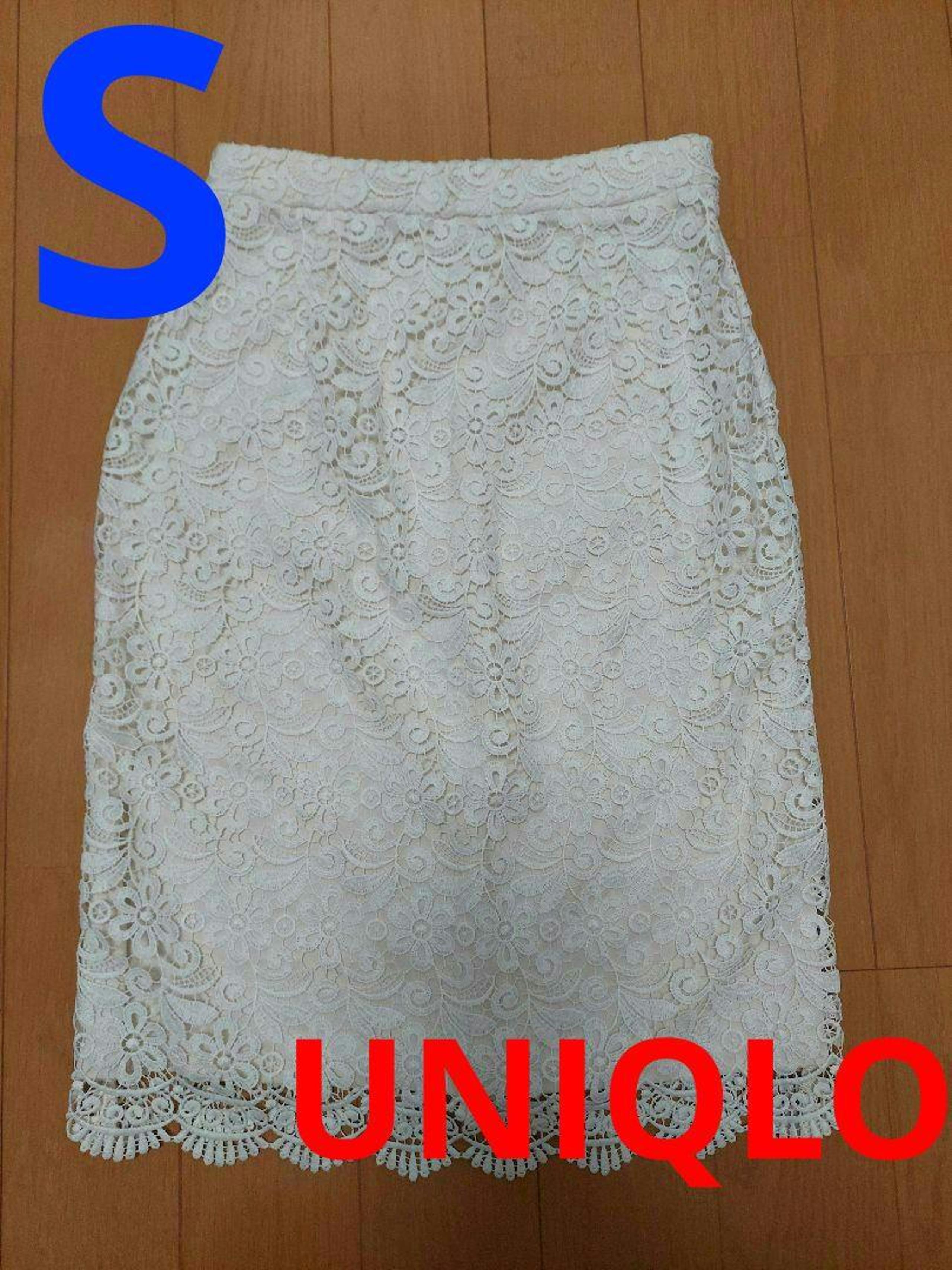[With tags] UNIQLO Skirt, Lace Skirt, Women's (Size S)
