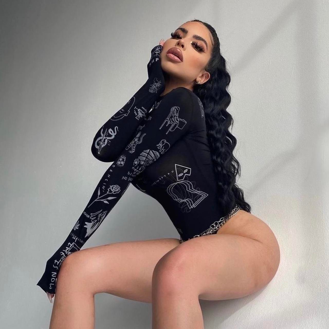 Tattoo bodysuit TTSWTRS black bodysuit