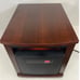 Duraflame 9QIO75ARA Portable Infrared Heater Dark Cherry Wood Finish with Remote