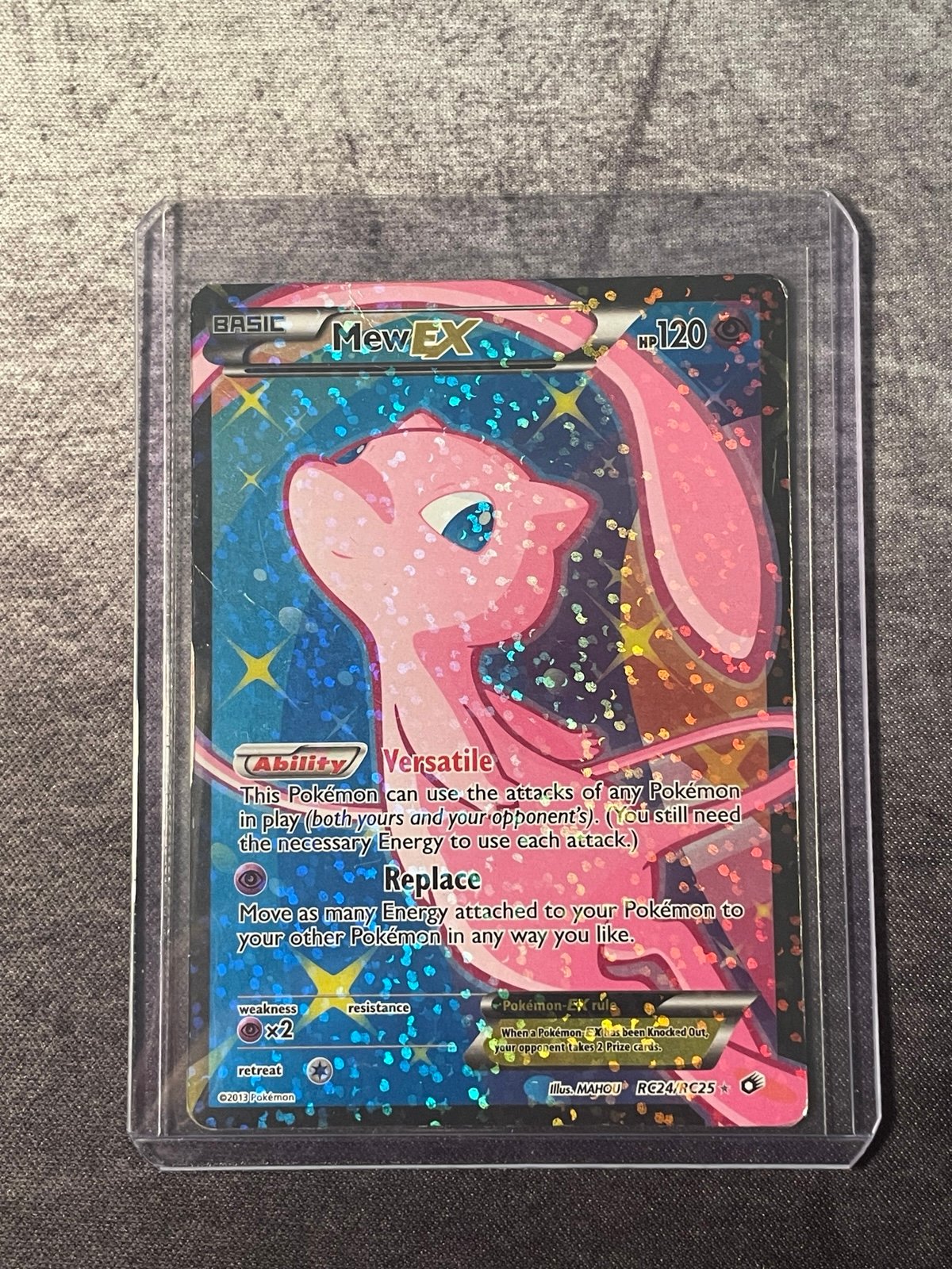 Mew EX RC 24 Pokemon card