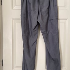 FIG Clothing Yola Skinny Scrub Pants in Graphite