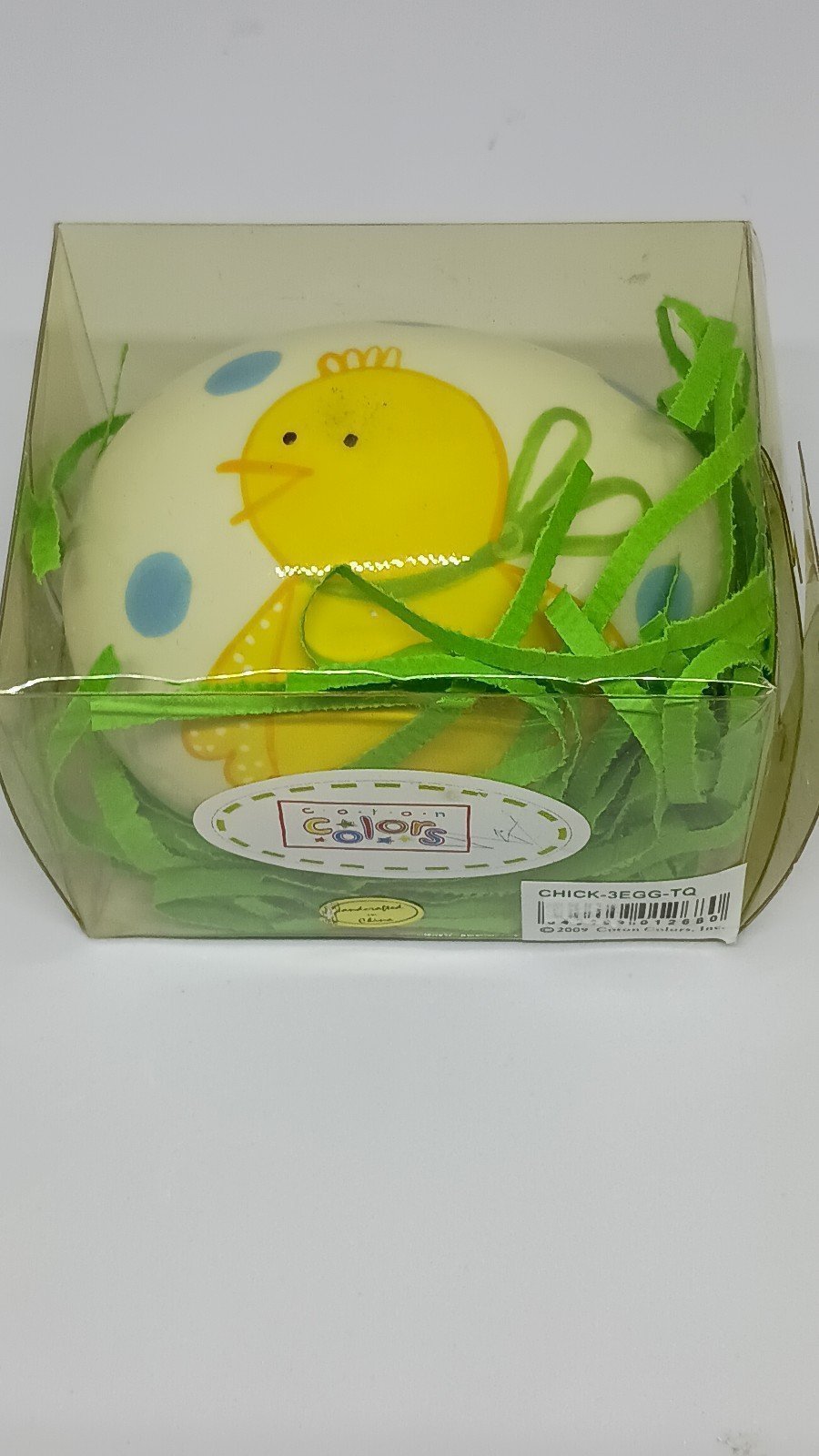 NOS 2009 Cotton Colors By Laura Johnson Easter Chick Egg Hard To Find Item