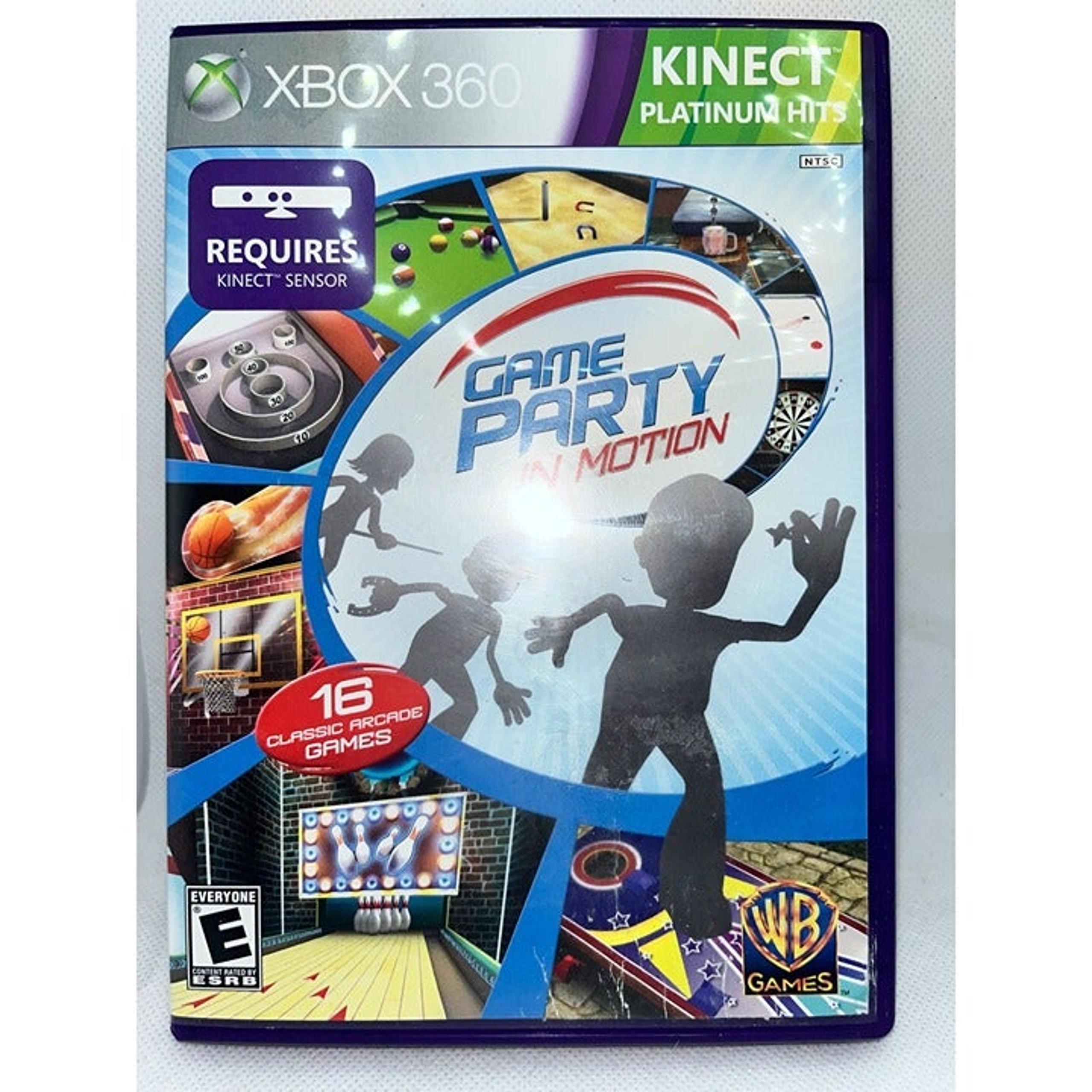 Game Party in Motion XBox 360 Kinect Platinum Hits