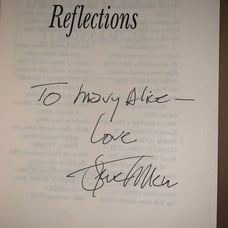 REFLECTIONS SIGNED STEVE ALLEN 1ST PRINT
