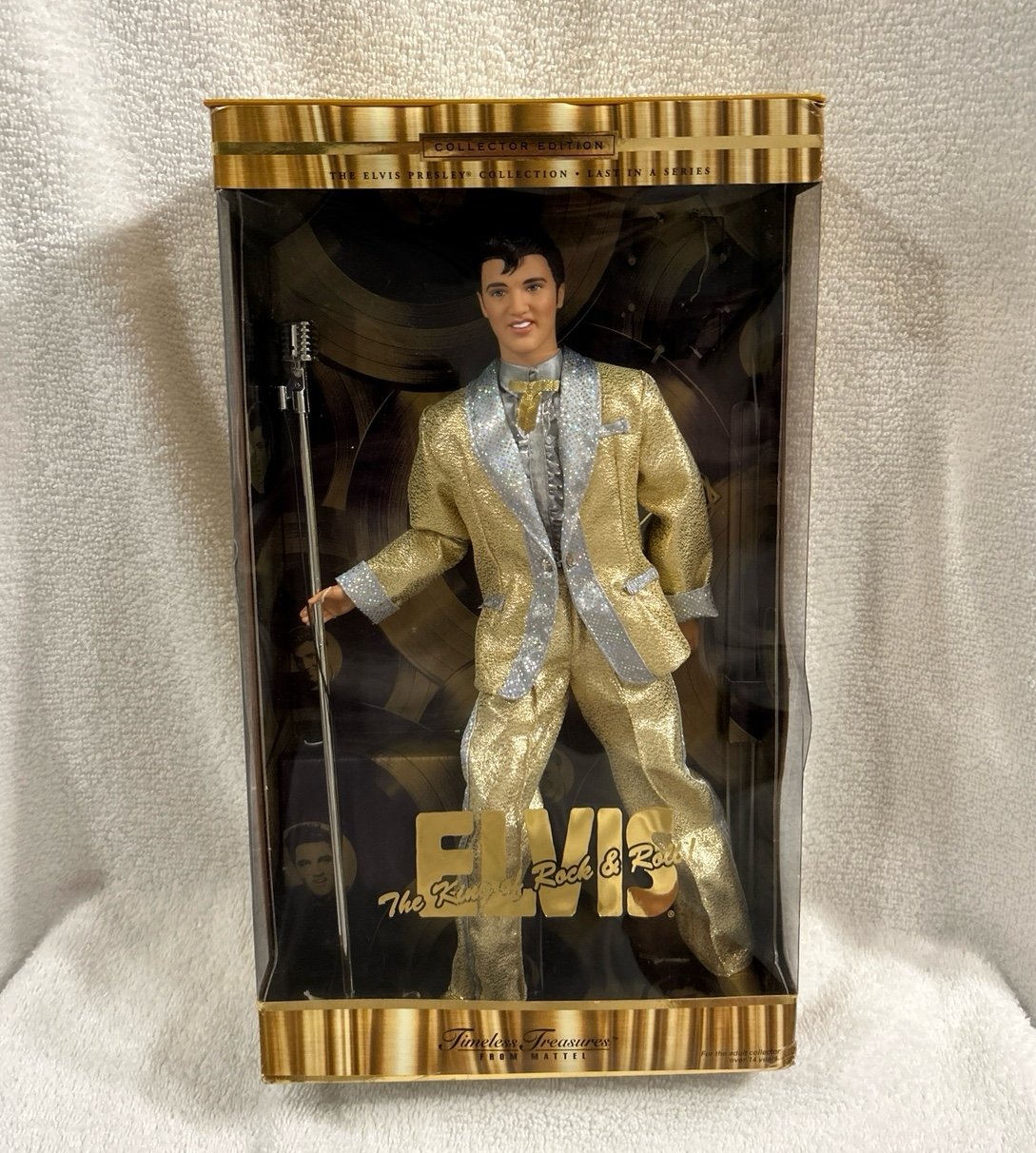 Elvis Presley Timeless Treasures Collector Edition Doll By Mattel