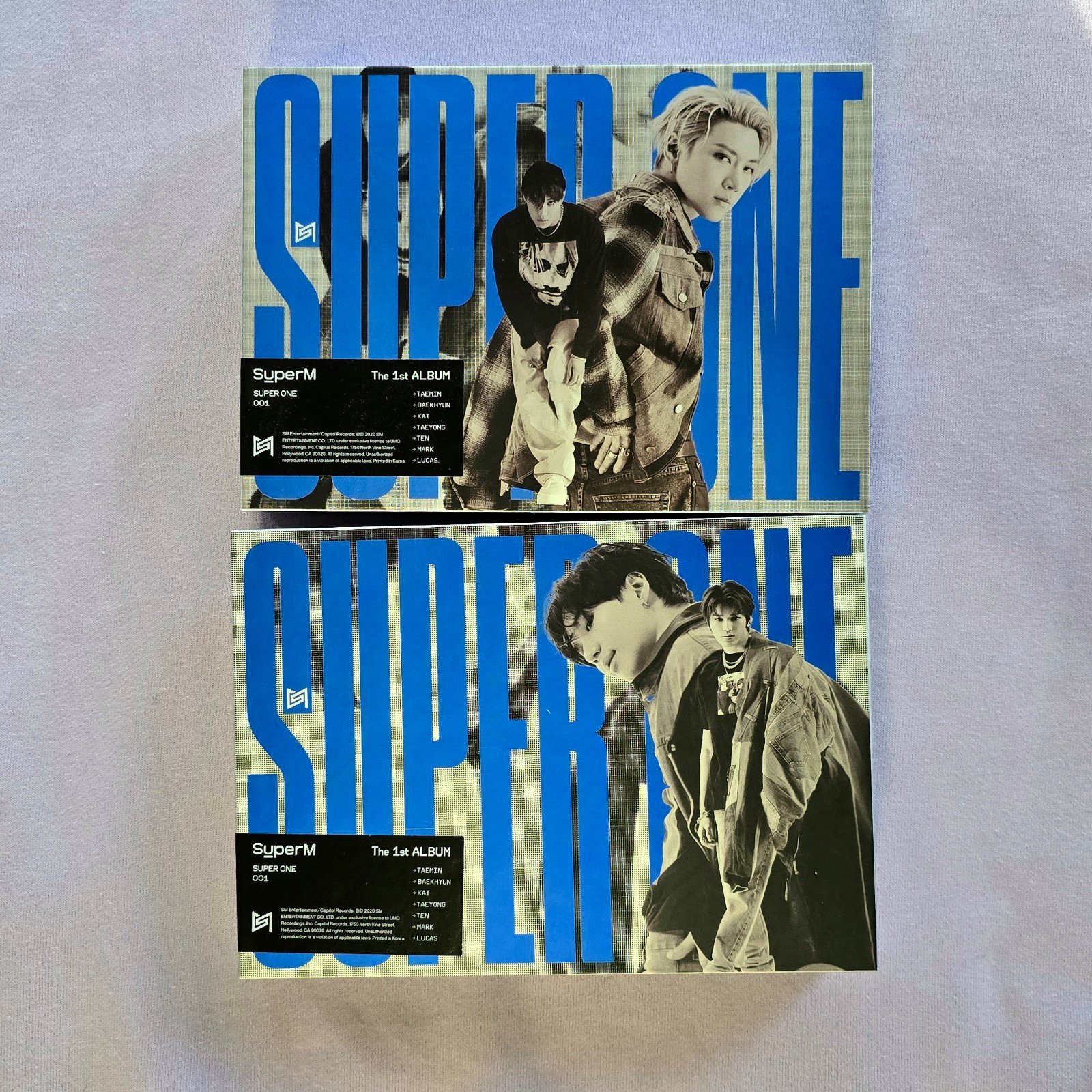 superm super one albums [do not purchase]
