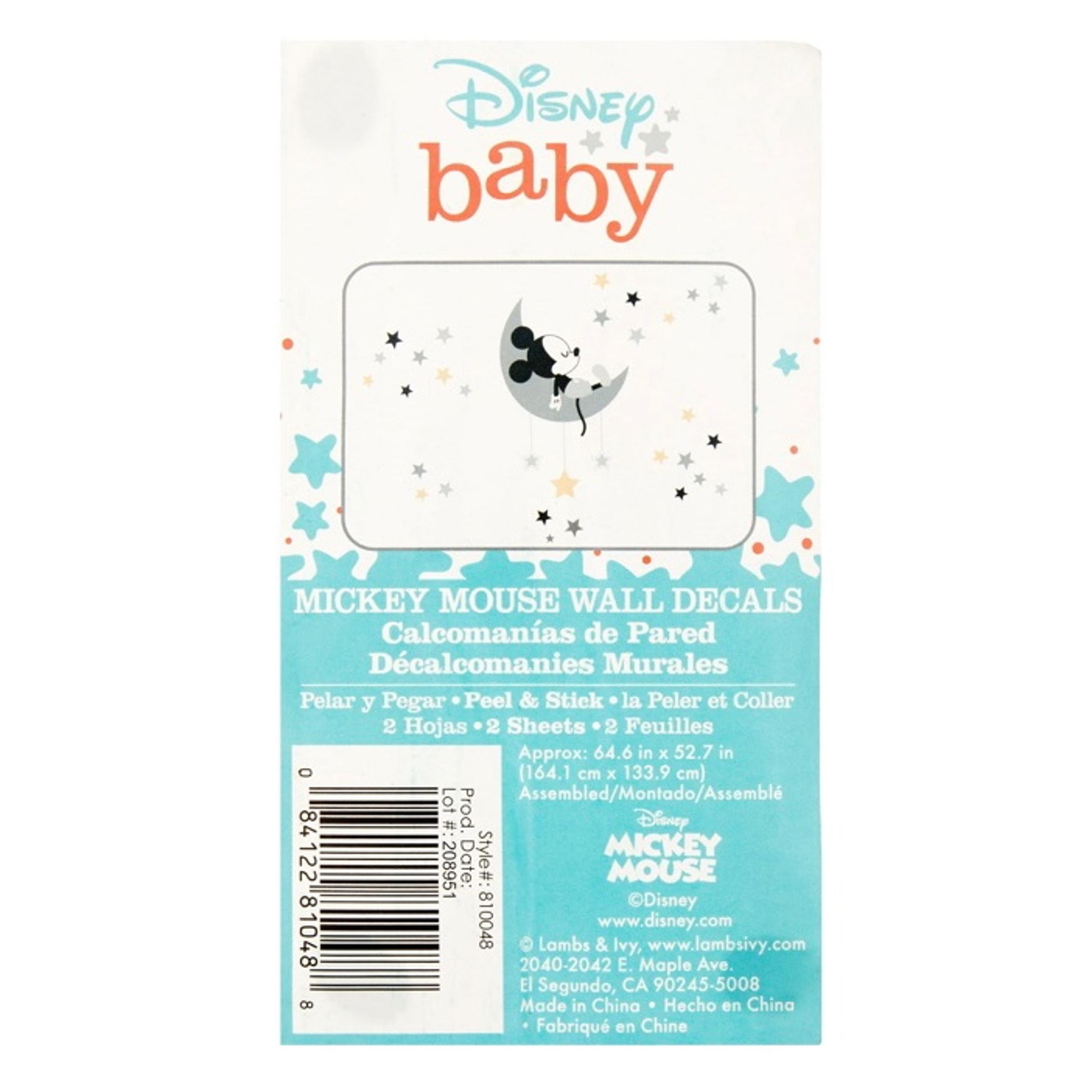 Disney Baby Mickey Mouse Wall Decals