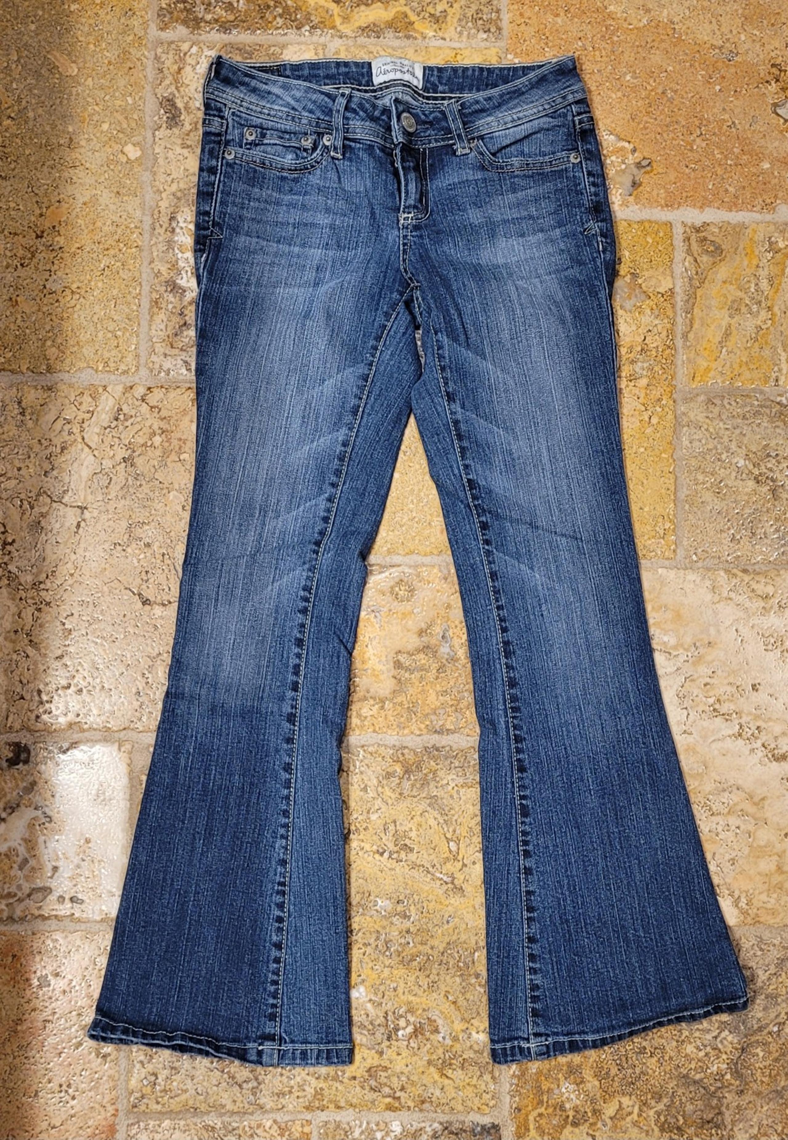 aeropostale hailey flare jeans size 00 short junior