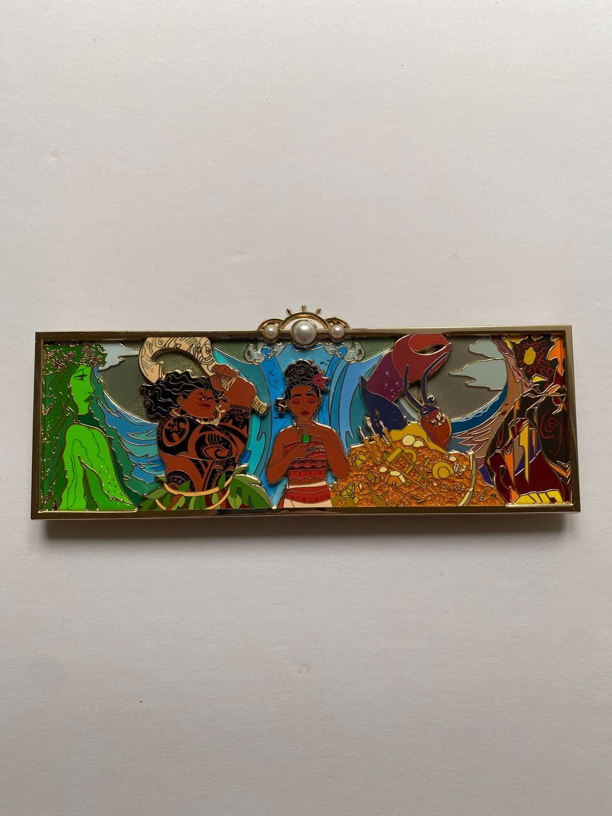 The Pinhut Moana Crown jewel jumbo pin