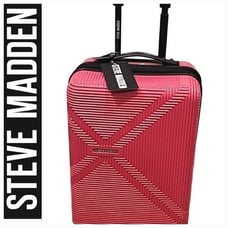 Steve Madden Vixen Collection 20 Hard Side Spinner Luggage- Rose