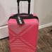 Steve Madden Vixen Collection 20 Hard Side Spinner Luggage- Rose