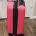 Steve Madden Vixen Collection 20 Hard Side Spinner Luggage- Rose