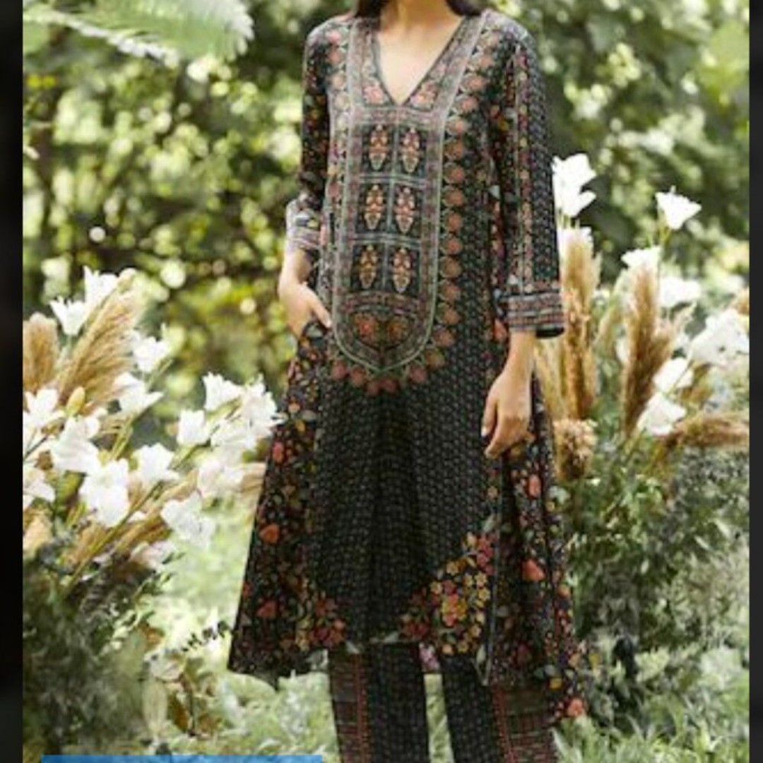 ANITA DONGRE Floral Akasha Kurta Pant Set, Size 12