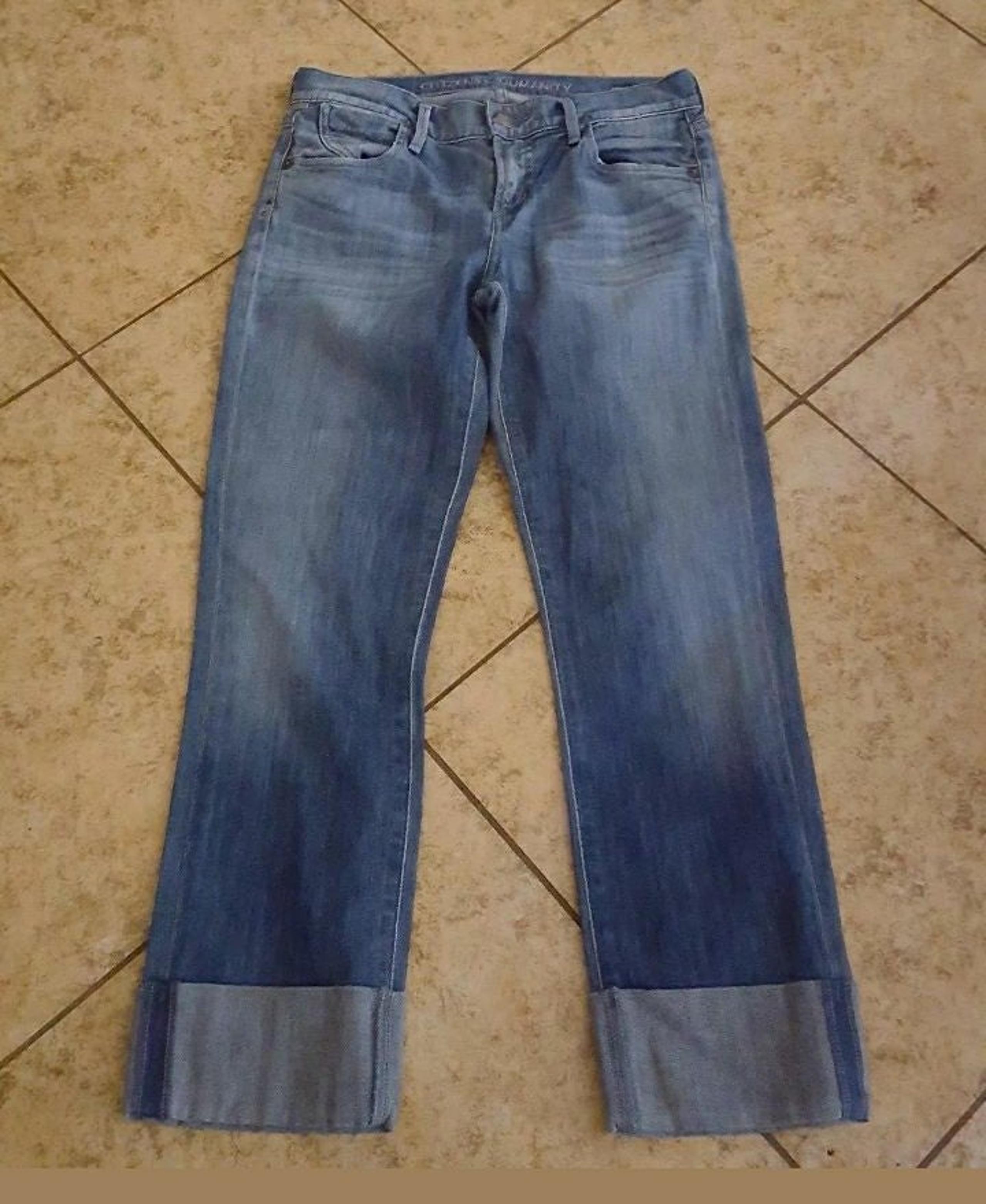 COH Boyfriend Jeans Blue 25 Dani Crop