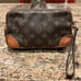 Authentic Louis Vuitton Marley Dragonne PM Clutch EUC