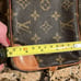 Authentic Louis Vuitton Marley Dragonne PM Clutch EUC