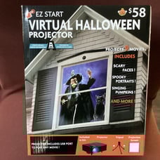 EZ Start Virtual Halloween Projector New In Box
