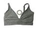 2- PC NWT Skin Worldwide Gracelynne Plunge Bralette Black & Grey XS