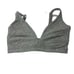 2- PC NWT Skin Worldwide Gracelynne Plunge Bralette Black & Grey XS