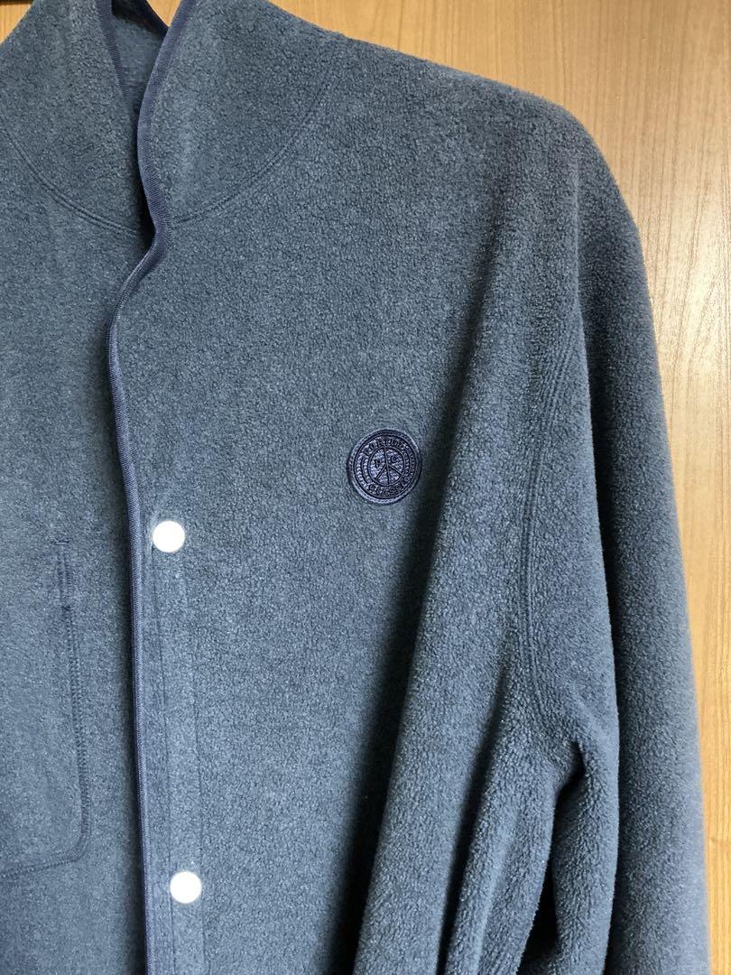 Porter Classic Japan FLEECE GOWN COAT L NAVY outer | eBay