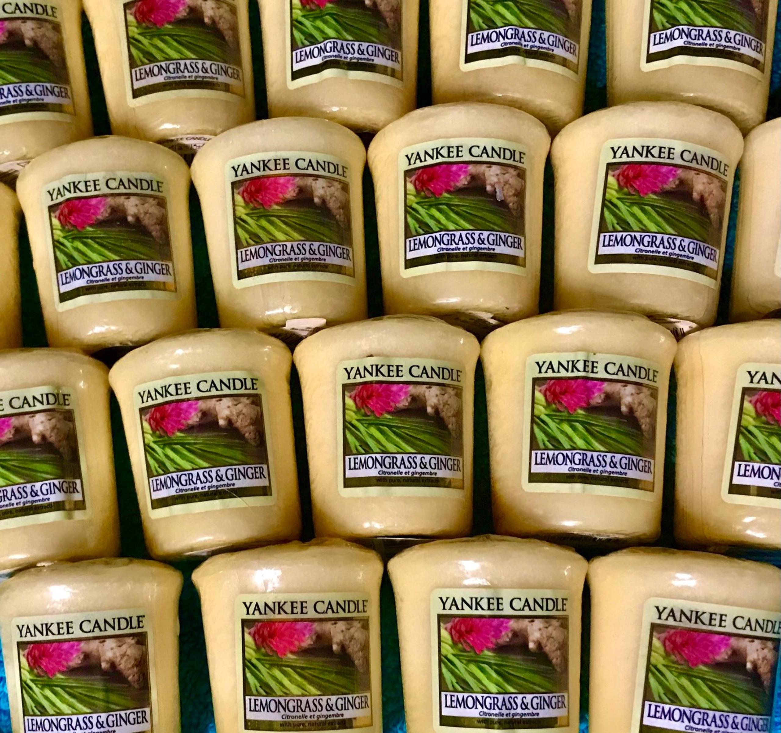 5 Lemongrass Ginger Yankee candle votives