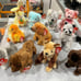 Ty Beanies Babies 11 Different Dogs & Silky Animals NWT (some tags not mint).