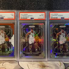 2021 Prizm RC Cameron Thomas PSA Lot