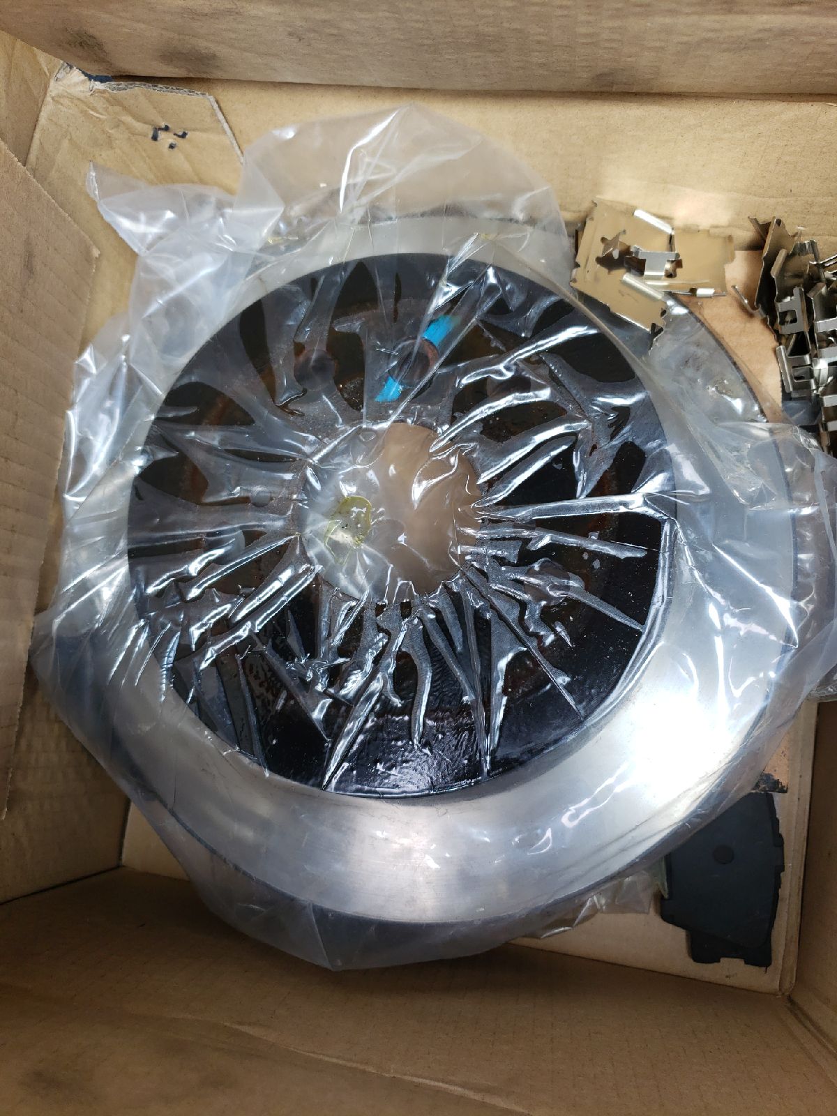Front and rear Rotor with brakes