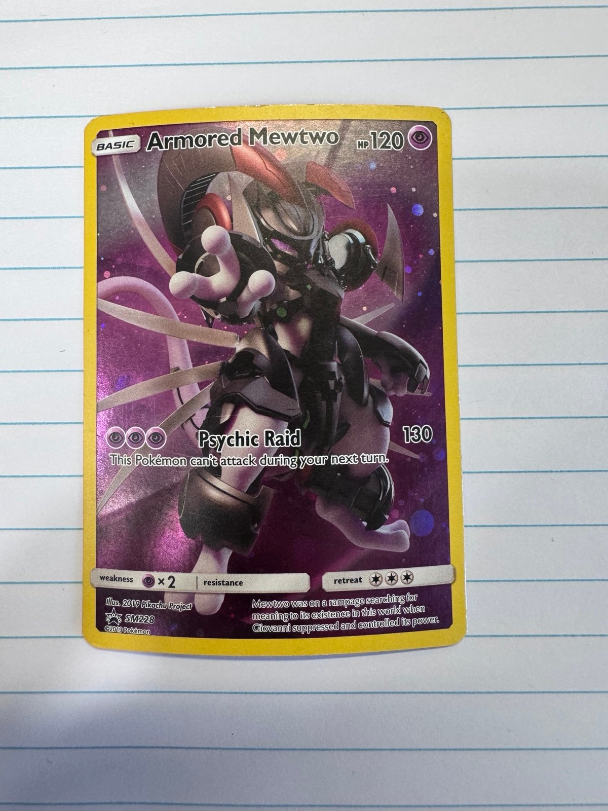Armored Mewtwo SM228