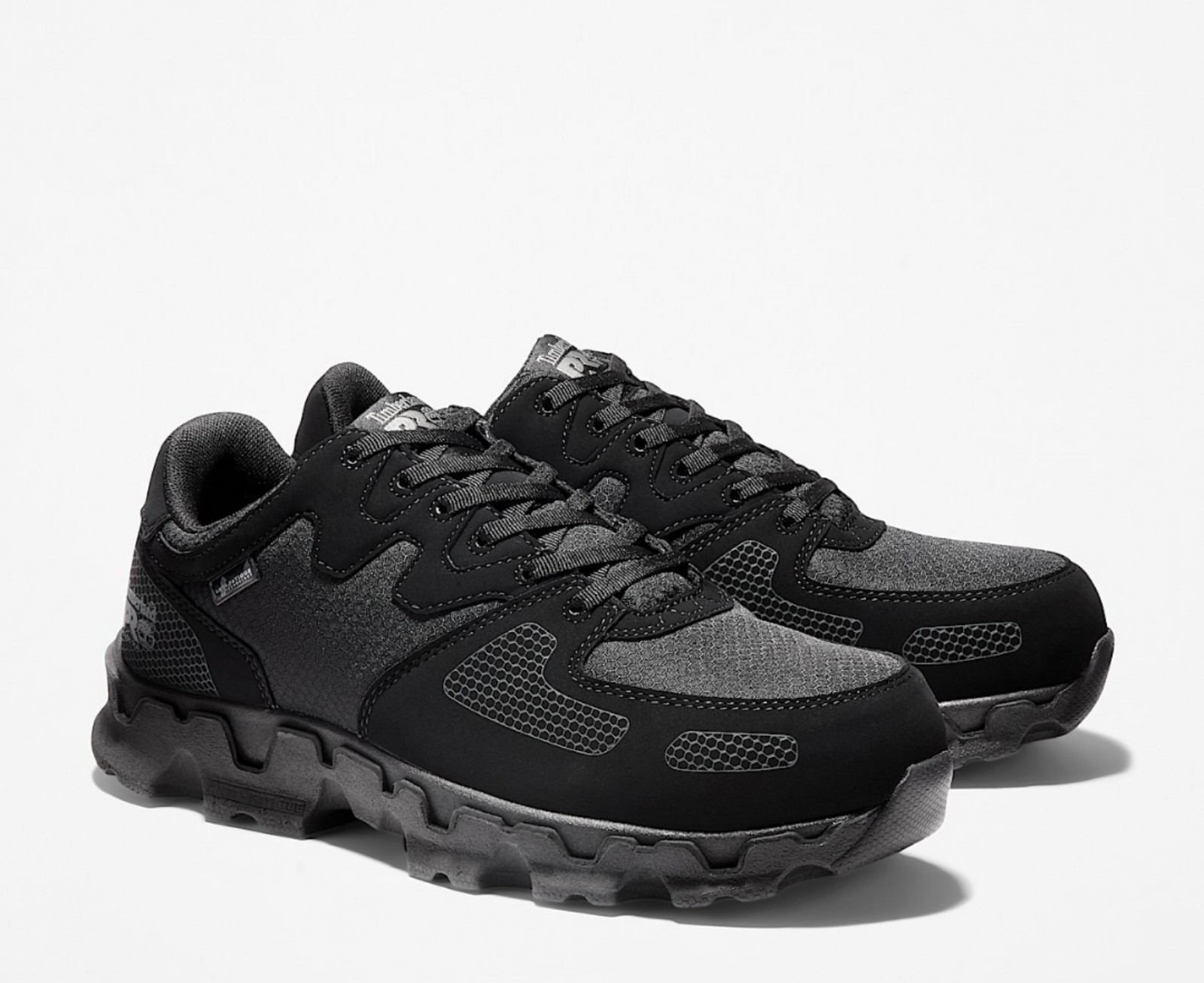 NWT Men's Powertrain Alloy Toe ESD Work Sneaker Black Mens 9