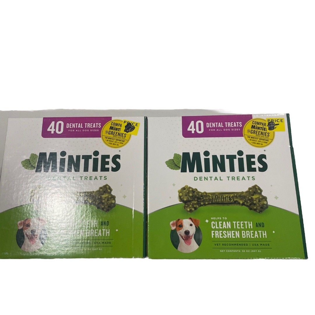 minties dental dog treats