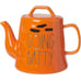 Rae Dunn Halloween 2022 GOING BATTY Orange Functional Teapot New in Box