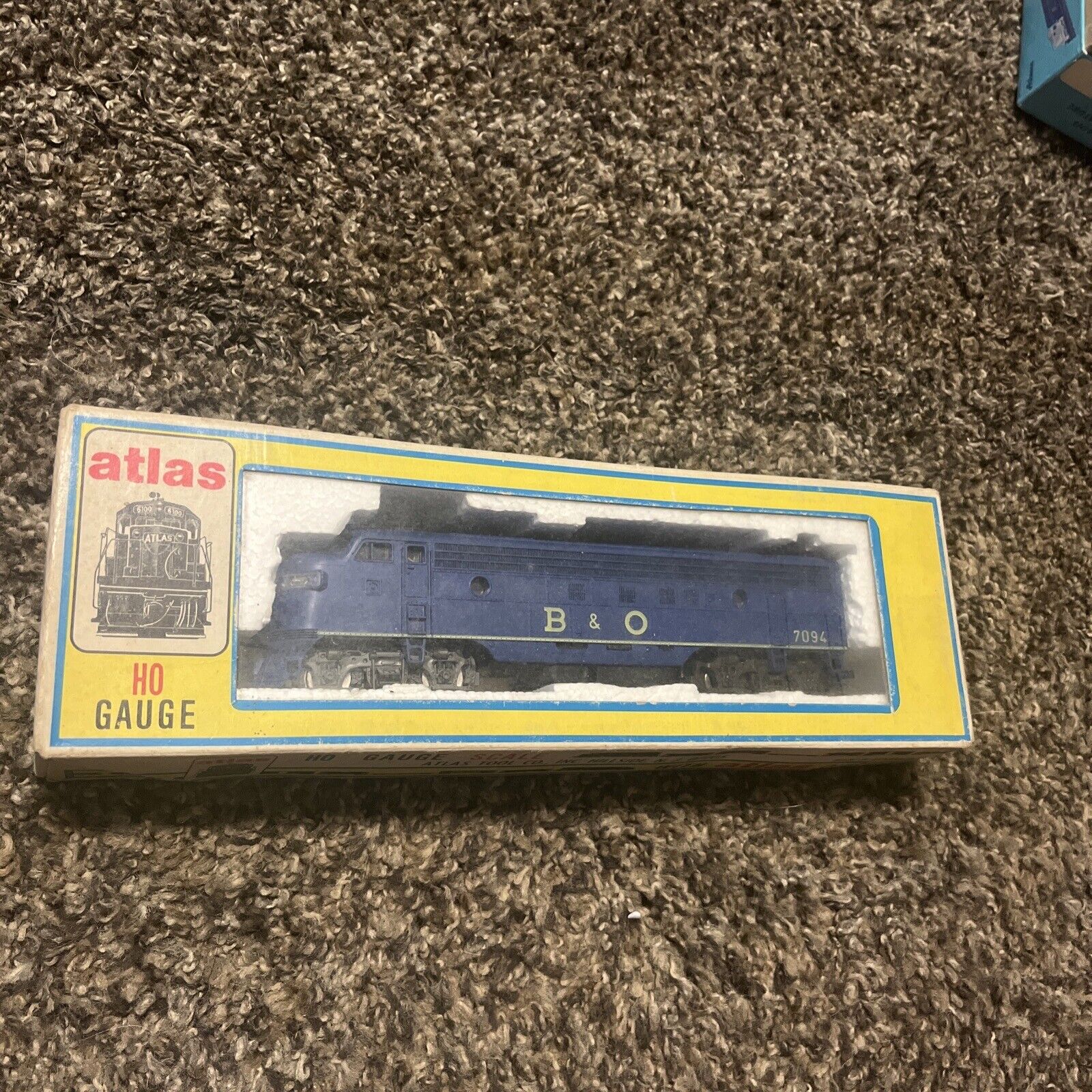 ATLAS HO SCALE 7016 FP7 DIESEL B&O #7094 *