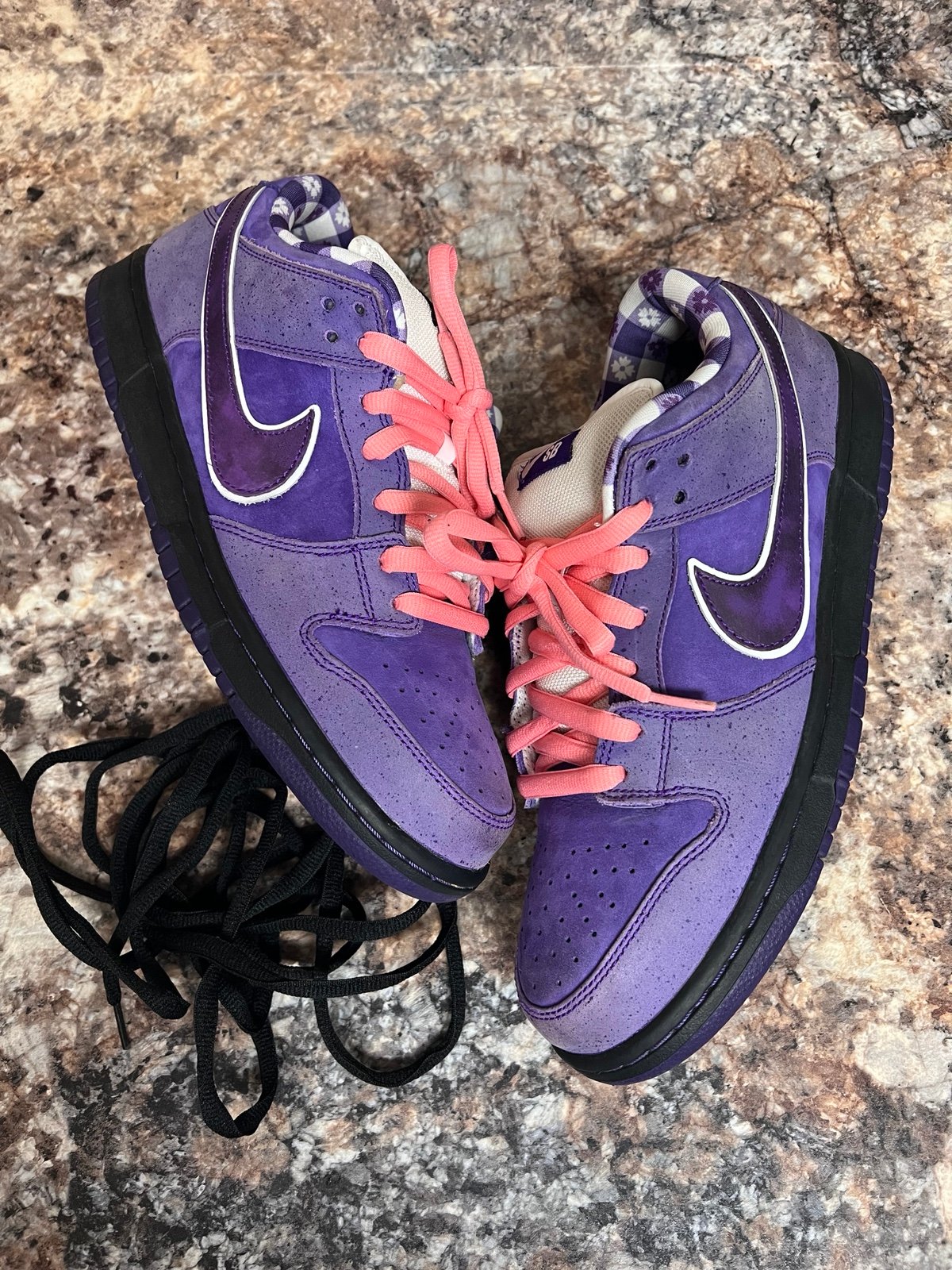 Nike sb purple lobster concepts size 11 authentic bv1310555 orange green red Shoes